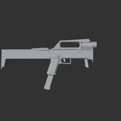 Mô hình 3D súng FMG-9