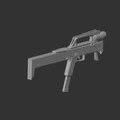Mô hình 3D súng FMG-9 - Thumbnail 3