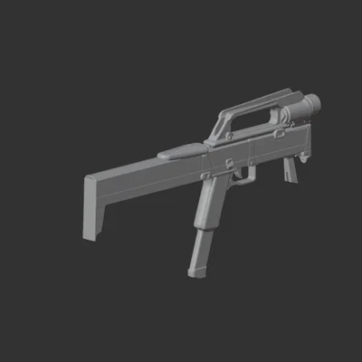 Mô hình 3D súng FMG-9