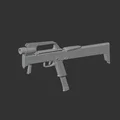 Mô hình 3D súng FMG-9 - Thumbnail 4