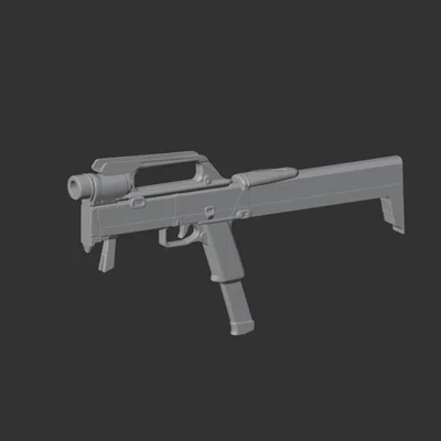 Mô hình 3D súng FMG-9