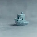 Mô hình thuyền Coffee Benchy - Thiết kế hạt cà phê độc đáo cho máy in 3D - Thumbnail 2