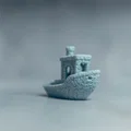Mô hình thuyền Coffee Benchy - Thiết kế hạt cà phê độc đáo cho máy in 3D - Thumbnail 4