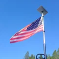 Adapter gắn Starlink cho cột cờ Flagpole Buddy có vòng treo cờ - Thumbnail 2