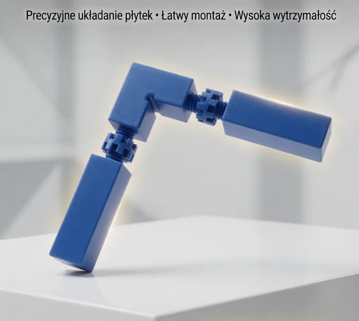 Ke góc vuông điều chỉnh 3D - Dụng cụ hỗ trợ ốp lát gạch chuyên nghiệp - Image 1