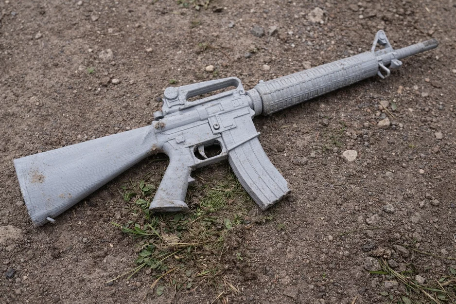 Mô hình 3D M16A3 chi tiết cao - Image 1