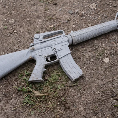 Mô hình 3D M16A3 chi tiết cao