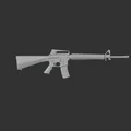 Mô hình 3D M16A3 chi tiết cao - Thumbnail 2