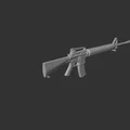 Mô hình 3D M16A3 chi tiết cao - Thumbnail 3