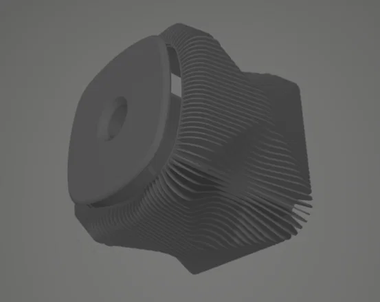 Hộp đựng giấy vệ sinh in 3D nghệ thuật - Toilet Paper Holder - Image 1