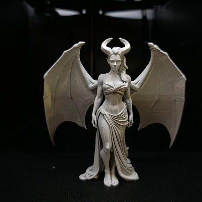 Winged Succubus - Tượng Nữ Tu Quỷ Dữ