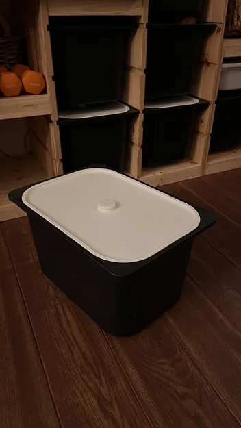 Nắp đậy chống bụi và ẩm cho hộp lưu trữ Ikea Trofast - Image 7
