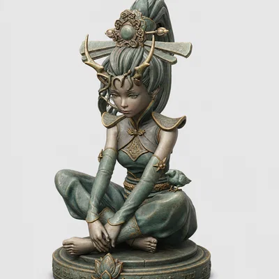 Tượng Hộ Pháp Núi (Mountain God Guards)