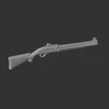 Mô hình 3D súng shotgun FN SLP - Thumbnail 4