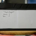 Bảng Clapperboard in 3D cho quay phim sử dụng giấy văn phòng 90mm - Thumbnail 3