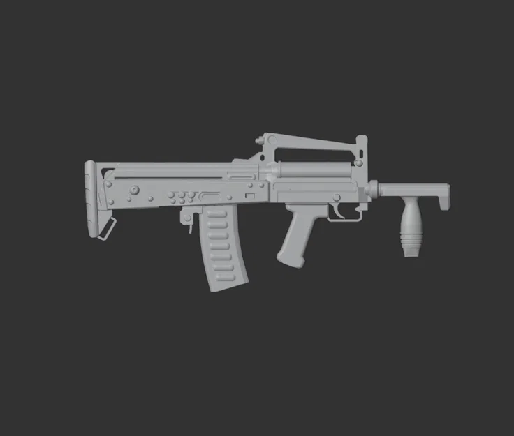 Mô hình 3D súng Groza OTs-14 - Image 2
