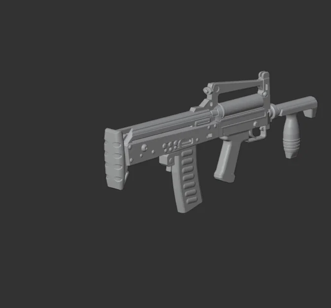 Mô hình 3D súng Groza OTs-14 - Image 3