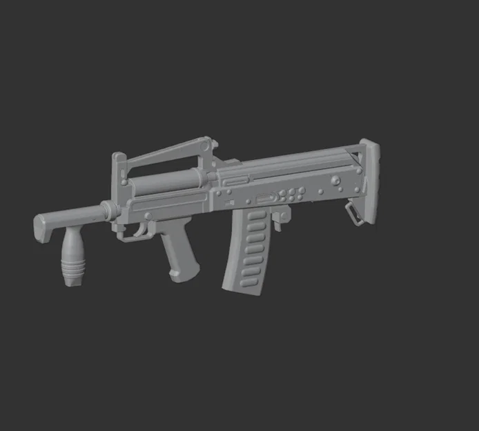 Mô hình 3D súng Groza OTs-14 - Image 4