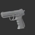 Mô hình súng ngắn HK45 - Thumbnail 4