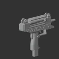 Mô hình 3D súng IWI Uzi - Thumbnail 3