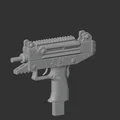 Mô hình 3D súng IWI Uzi - Thumbnail 4