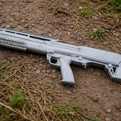 Mô hình 3D súng shotgun Kel Tec Ksg