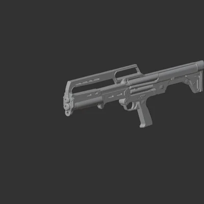 Mô hình 3D súng Kel Tec KS7
