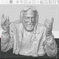 Mô hình 3D tượng bán thân Trung sĩ Oddball (Kelly's Heroes) - Thumbnail 1