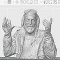 Mô hình 3D tượng bán thân Trung sĩ Oddball (Kelly's Heroes) - Thumbnail 2