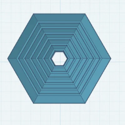 Hexagon Fidget - Đồ chơi giảm stress độc đáo cho bàn làm việc