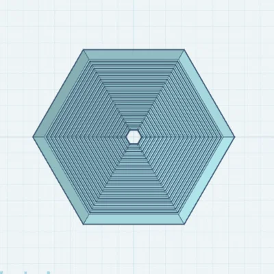 Hexagon Fidget - Đồ chơi giảm stress độc đáo cho bàn làm việc
