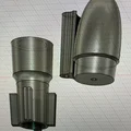 Mô hình tên lửa từ vỏ Vape - Thumbnail 2