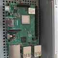 Giá đỡ Raspberry Pi cho tấm lưới 5mm - Thumbnail 1