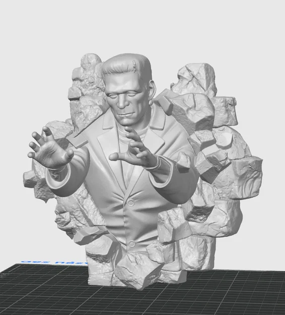 Tác phẩm điêu khắc treo tường Frankenstein - Image 2