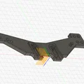 Tháp giảm xóc sau (Rear Shock Tower) cho xe RC Serpent X20 - Thumbnail 1