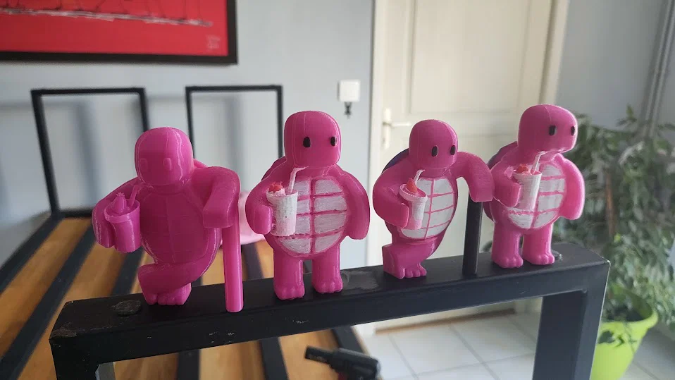 Rùa Thông Thái Phiên Bản Sữa Dâu - Wise Turtle Strawberry Milk Version 2 - Image 1