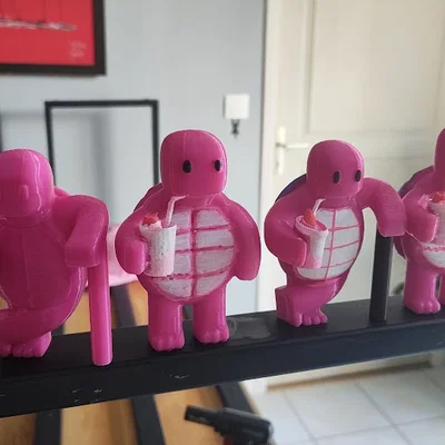Rùa Thông Thái Phiên Bản Sữa Dâu - Wise Turtle Strawberry Milk Version 2