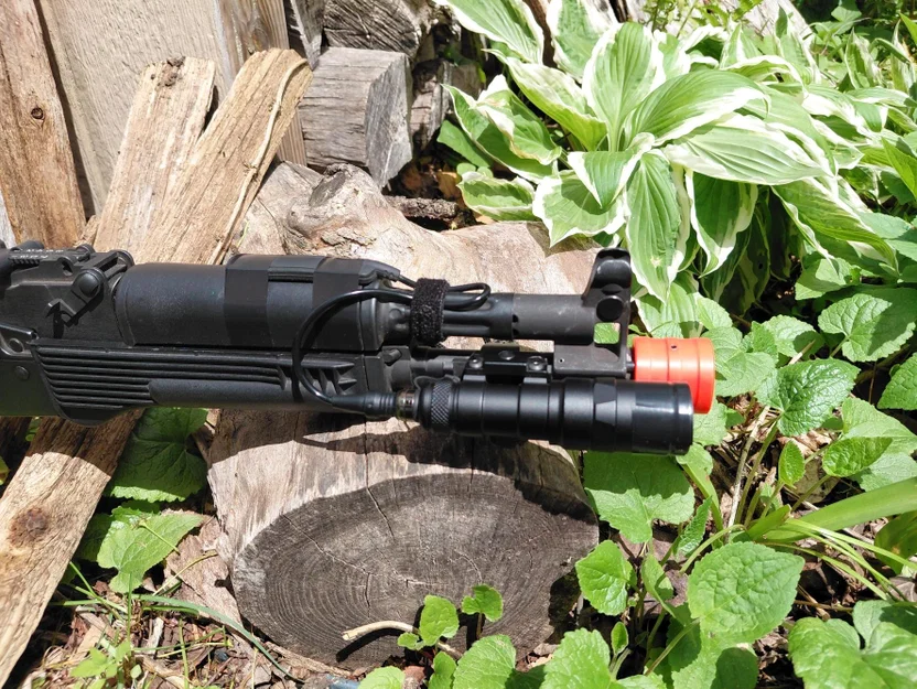 Ngàm Picatinny Gắn Nòng Súng Airsoft AK - Image 3
