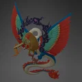 Mô hình 3D St. Marcus Mars (One Piece) - Dạng chim Itsumade uy quyền - Thumbnail 1
