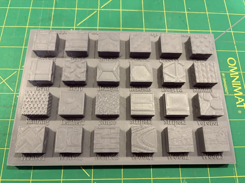 Bảng Mẫu Texture Bump Mesh (Bump Mesh Sampler Plate) - Image 4