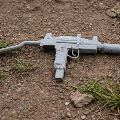 Mô hình Mini Uzi chân thực