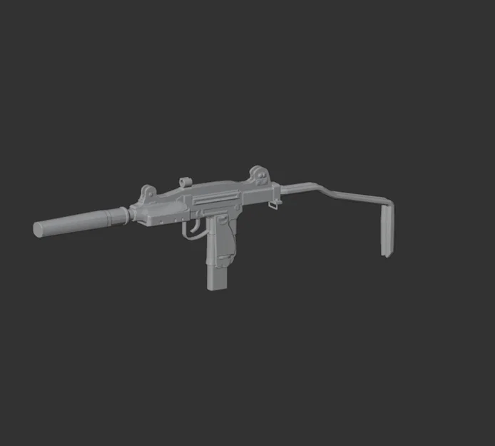 Mô hình Mini Uzi chân thực - Image 4