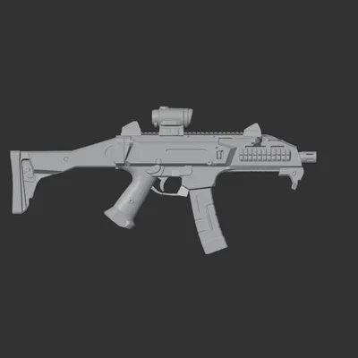 Mô hình 3D Scorpion Evo 3 cực kỳ chi tiết