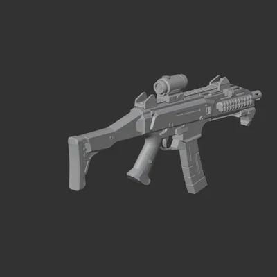 Mô hình 3D Scorpion Evo 3 cực kỳ chi tiết