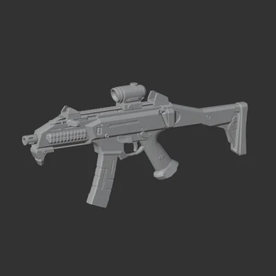 Mô hình 3D Scorpion Evo 3 cực kỳ chi tiết
