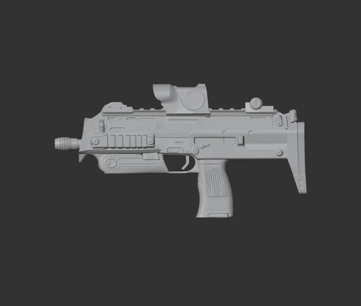 Mô hình súng tiểu liên MP7 - Image 2