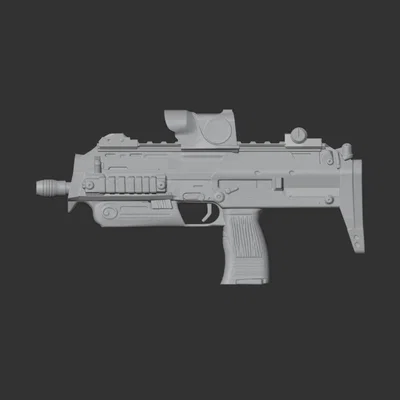 Mô hình súng tiểu liên MP7