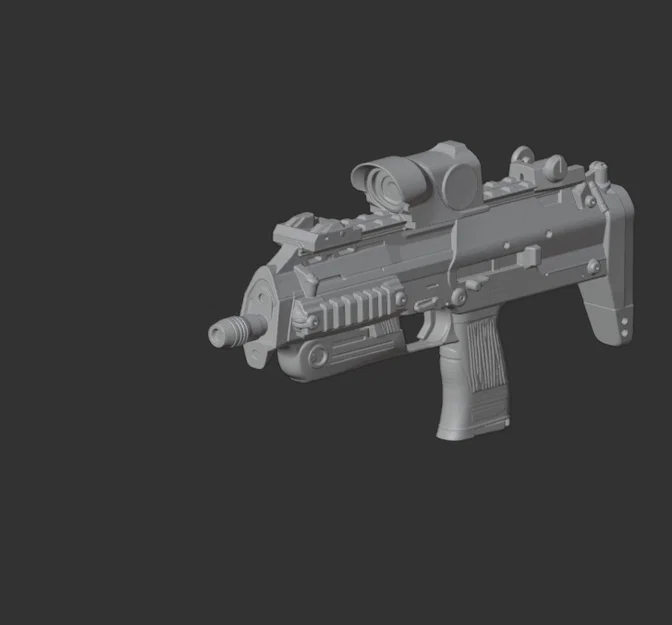 Mô hình súng tiểu liên MP7 - Image 3