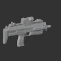 Mô hình súng tiểu liên MP7 - Thumbnail 4