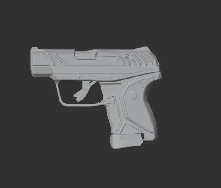 Mô hình 3D Ruger LCP II - Image 2